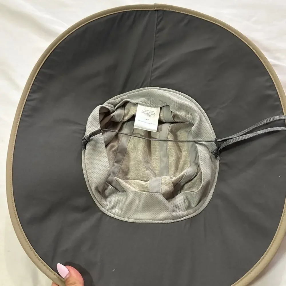 NWT Outdoor Research Womens Medium Oasis Sun Hat Sombrero Khaki Large Brim Beach
